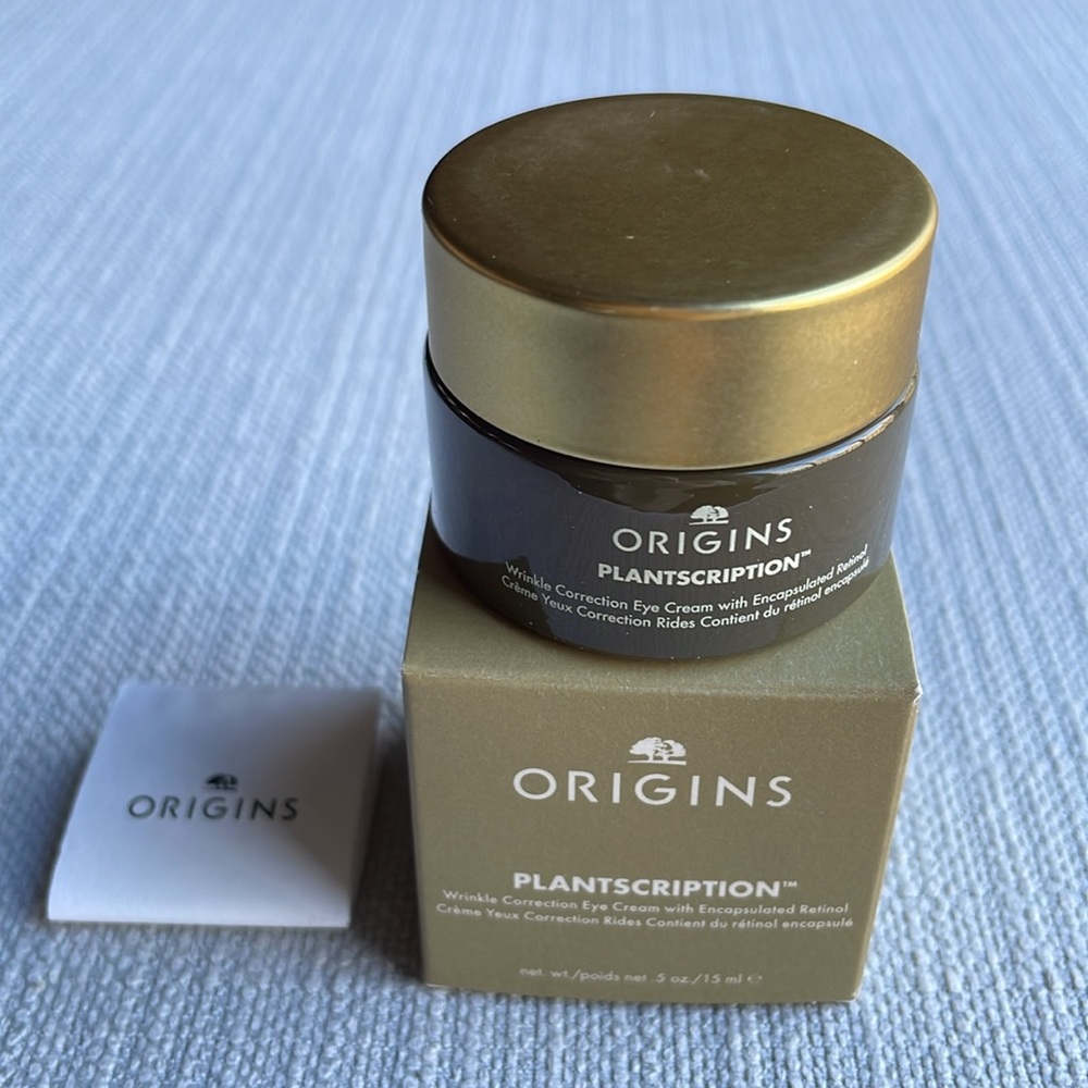 ORIGINS Plantscription Wrinkle Correction Eye Cream with Encapsulated Retinol